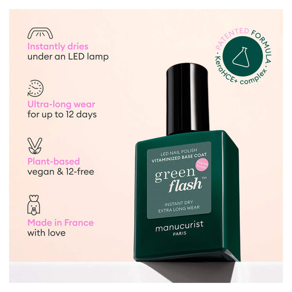 The Manicurist Green Flash - Vitaminised Base Coat Information
