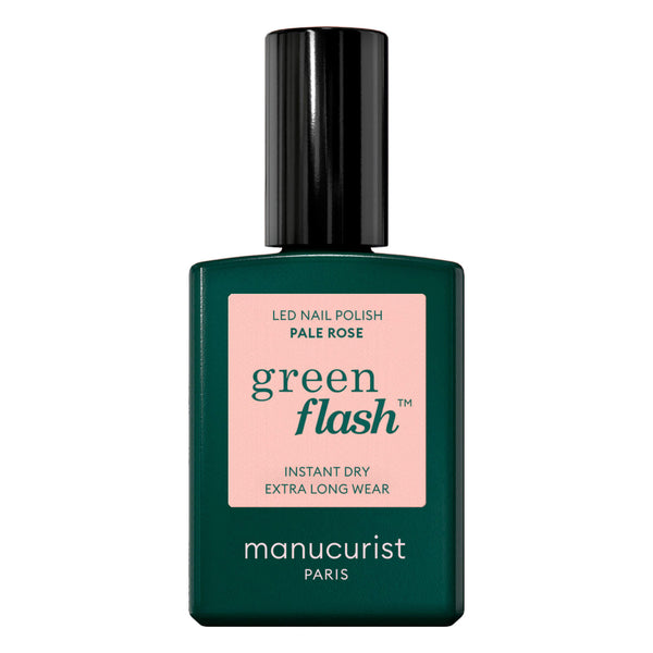 Bottle of The Manicurist Semi-Permanent LED Green Flash - Pale Rose 15mL
