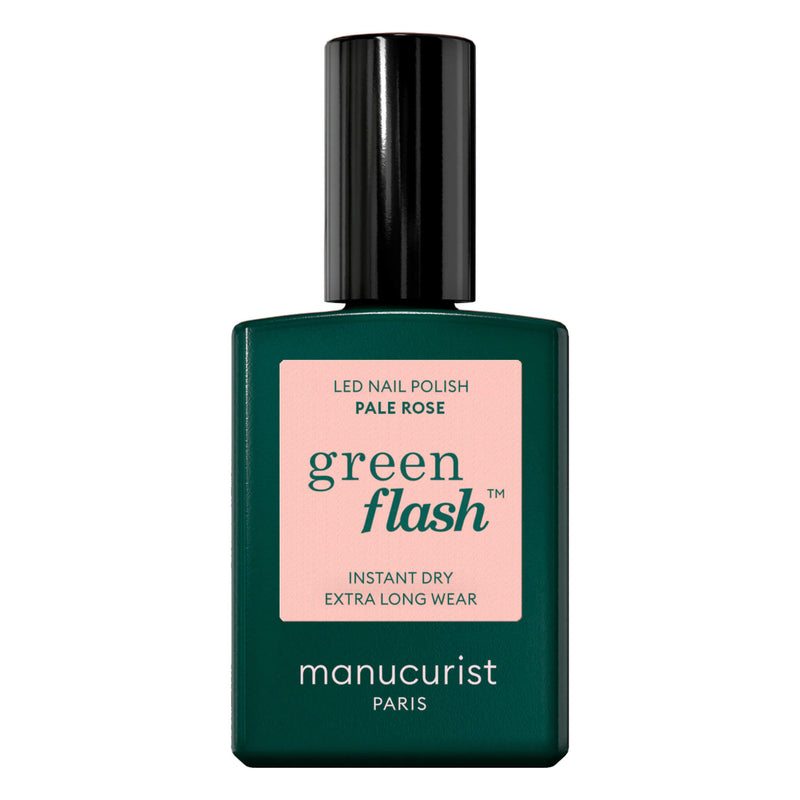 Bottle of The Manicurist Semi-Permanent LED Green Flash - Pale Rose 15mL
