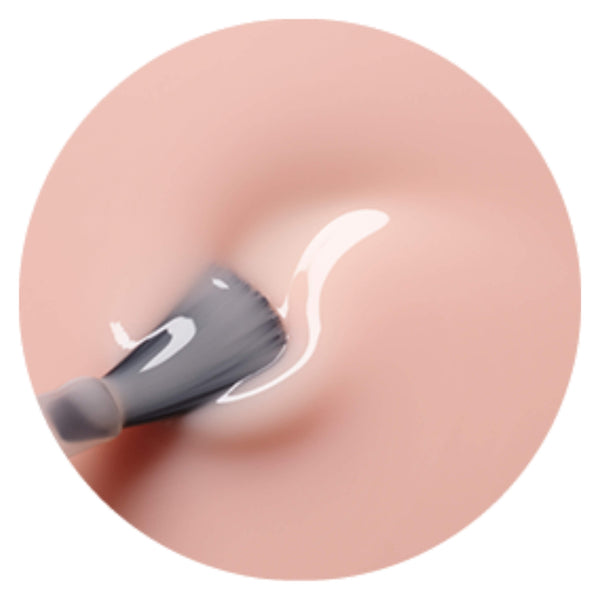 The Manicurist Semi-Permanent LED Green Flash - Pale Rose Texture Dot
