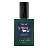 Bottle of The Manicurist Semi-Permanent LED Green Flash - Poppy Seed 15mL
