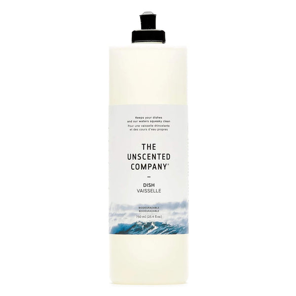 Bottle of TheUnscentedCompany DishSoap 750ml