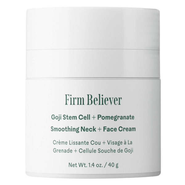 Jar of Three Ships Firm Believer Goji Stem Cell + Pomegranate Smoothing Neck + Face Cream 40g
