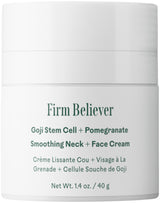 Jar of Three Ships Firm Believer Goji Stem Cell + Pomegranate Smoothing Neck + Face Cream 40g
