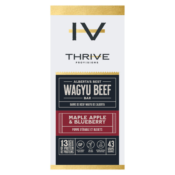 Package of Thrive Provisions Maple Apple & Blueberry 13gProtein 43g