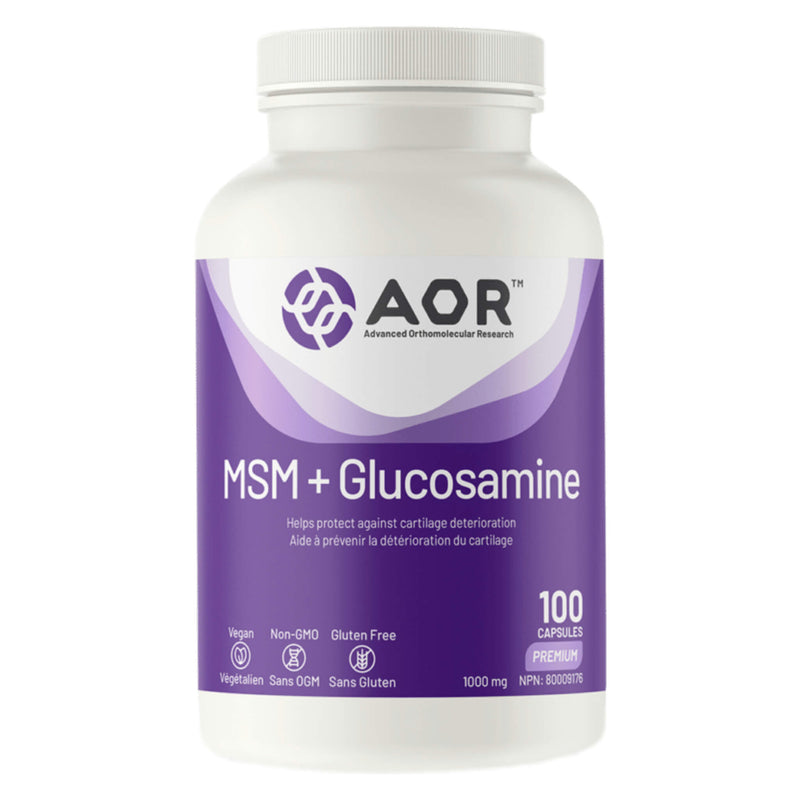 MSM + Glucosamine 1000mg 100Capsules