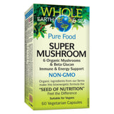 Box of Whole Earth & Sea Super Mushroom 60 Vegetarian Capsules (New Sku)
