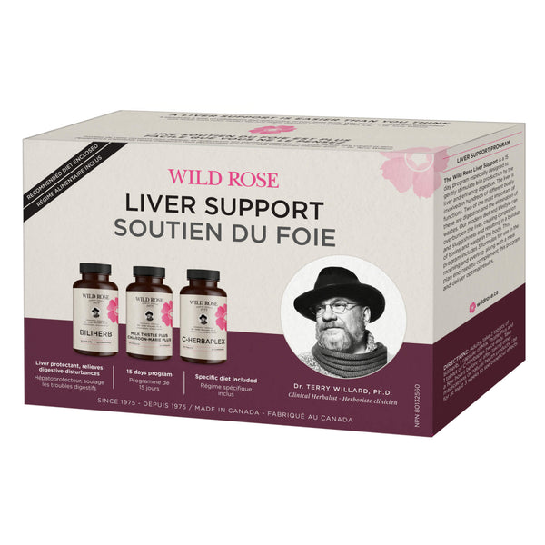 Box of WildRose LiverSupportProgram 15-DayKit
