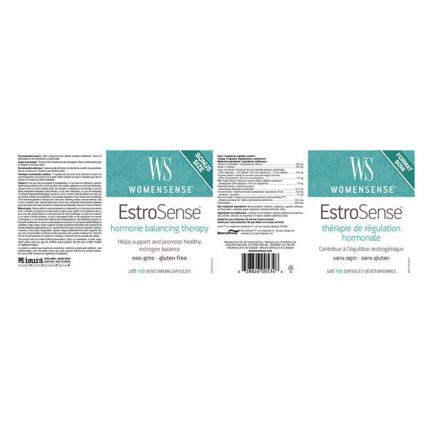 WomenSense EstroSense Label

