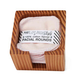 Marley's Monsters Wooden Holder for Facial Rounds