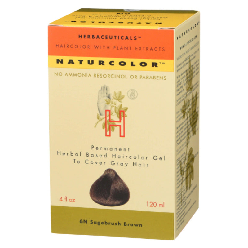 Naturcolor Haircolor Gel 6N Sagebrush Brown