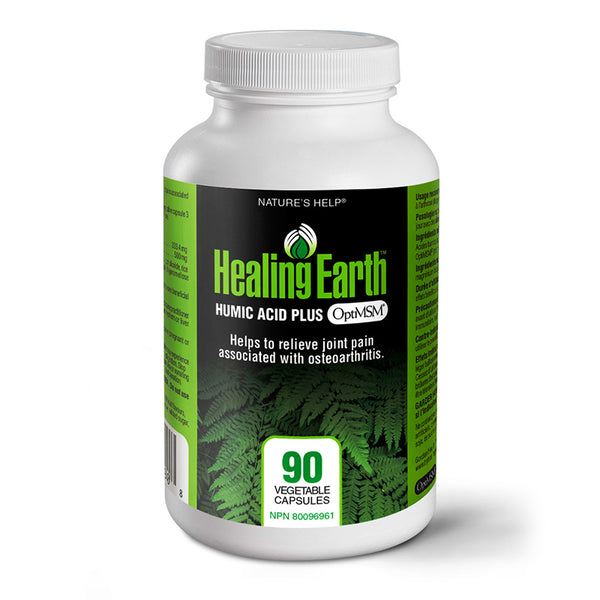 HealingEarth HumicAcidPlusOptiMSM 90VegetableCapsules