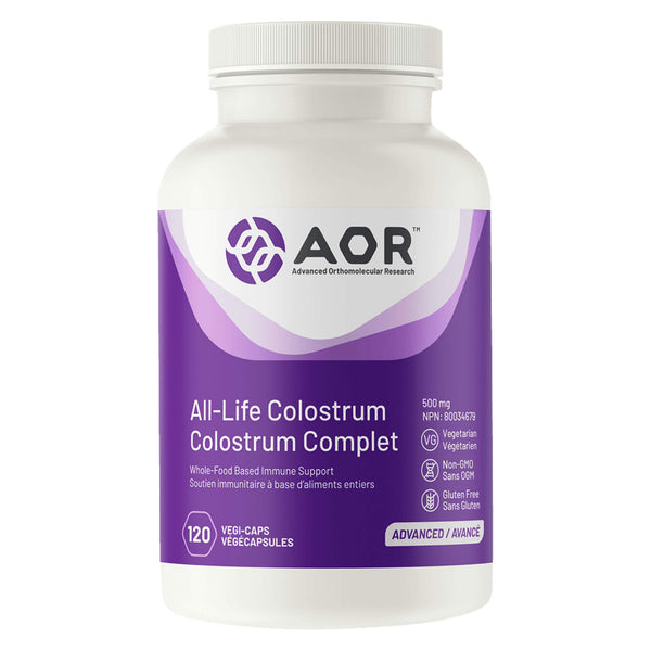 AOR All-LifeColostrum 500mg 120Vegi-Caps