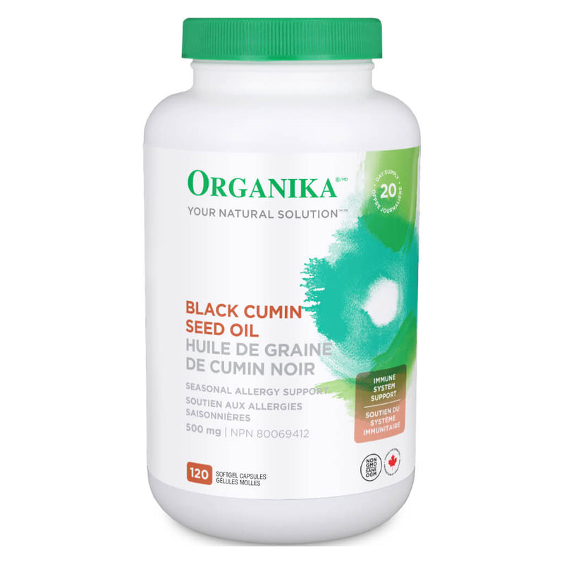 Bottle of Black Cumin Seed Oil 120 Capsules