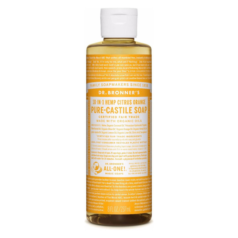 Dr.Bronner's PureCastileLiquidSoap Citrus 8oz