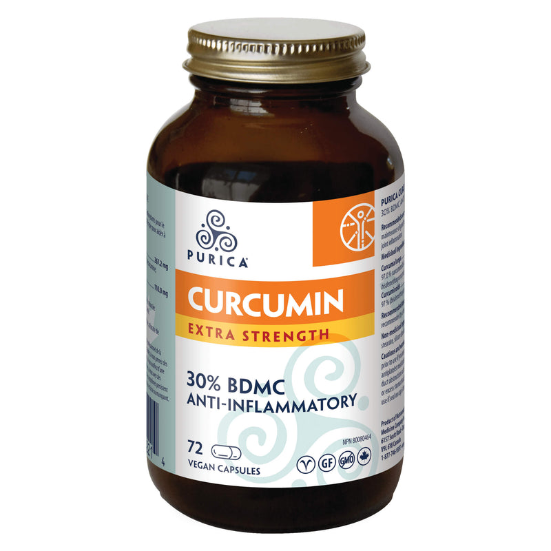 Purica Curcumin Extra Strength (Bonus Size) | Optimum Health Vitamins, Canada