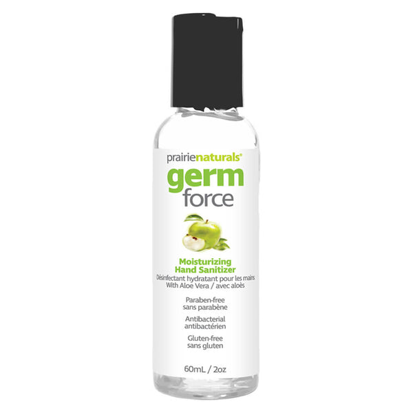 Pump Bottle of Prairie Naturals Germ-Force Hand Sanitizer 60 Milliliters