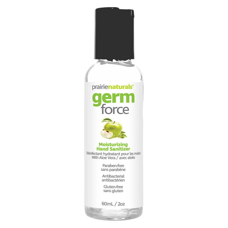 Pump Bottle of Prairie Naturals Germ-Force Hand Sanitizer 60 Milliliters