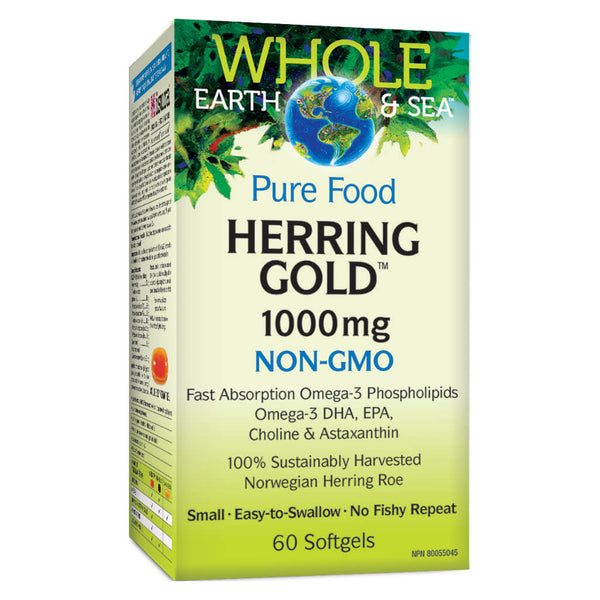 Box of Herring Gold 1000 mg 60 Softgels