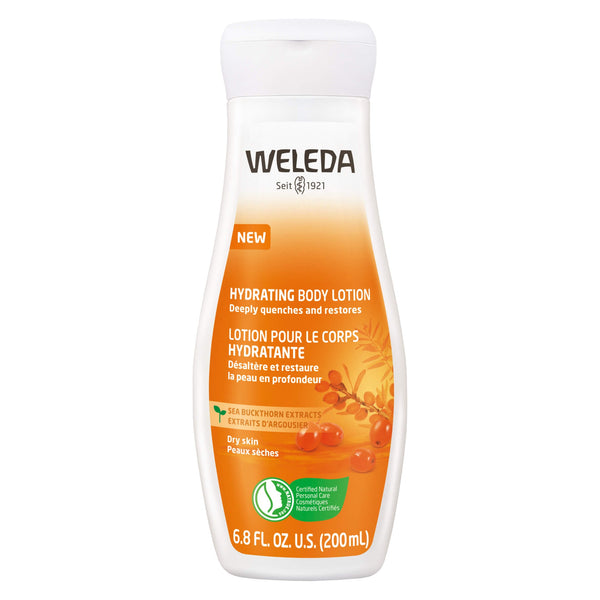 Weleda HydratingBodyLotion SeaBuckhornExtracts DrySkin 200ml/6.8FlOz