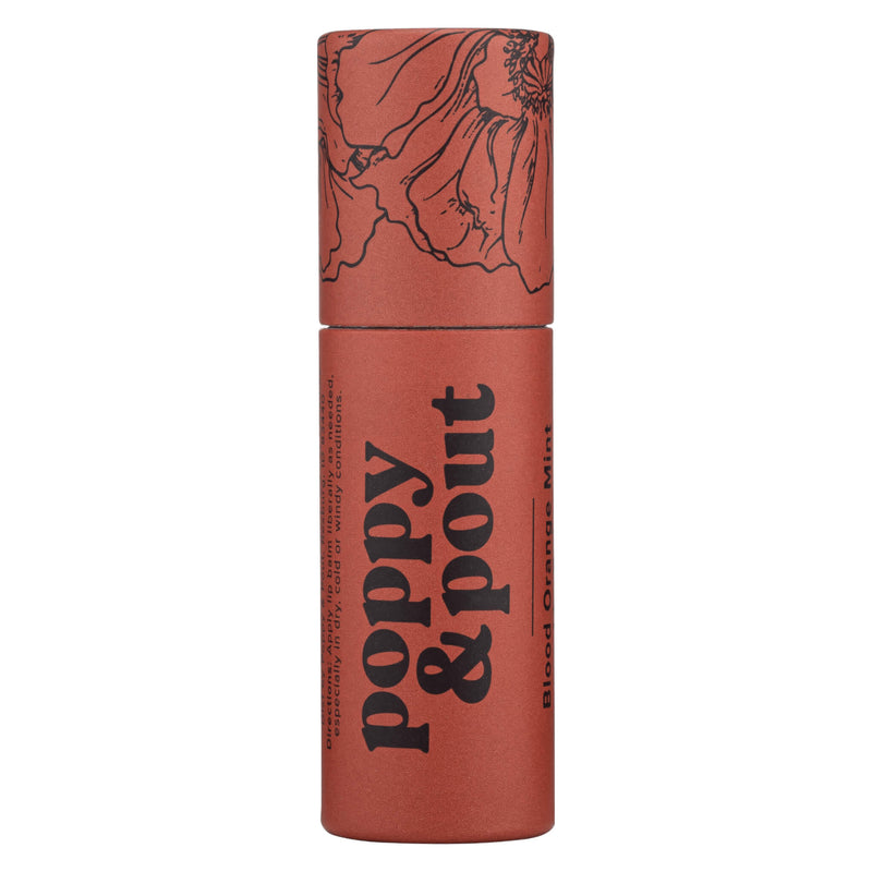 Poppy&Pout LipBalm BloodOrangeMint 0.3oz