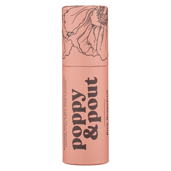 Poppy&Pout LipBalm PinkGrapefruit 0.3oz