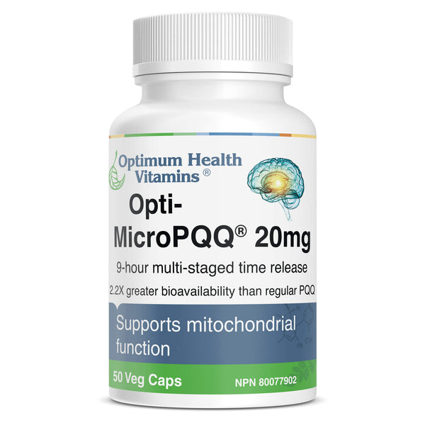 OptimumHealthVitamins Opti-MicroPQQ 20mg 50VegCaps