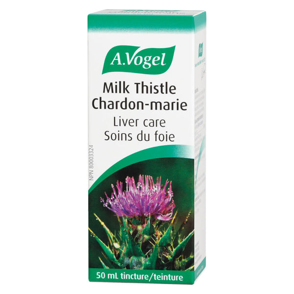 Box of A. Vogel Milk Thistle 50 Milliliters