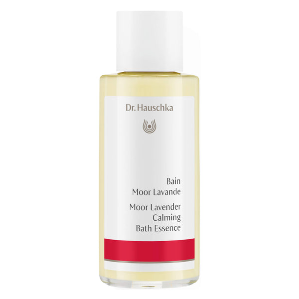 Bottle of Dr. Hauschka Moor Lavender Calming Bath Essence 100 Milliliters
