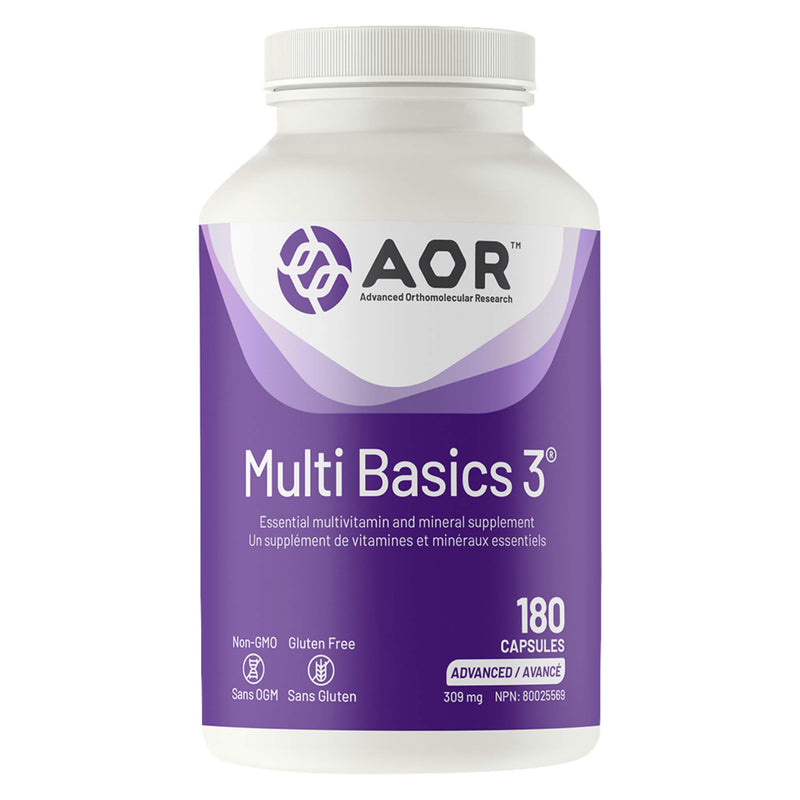 AOR MultiBasics3 309mg 180Capsules