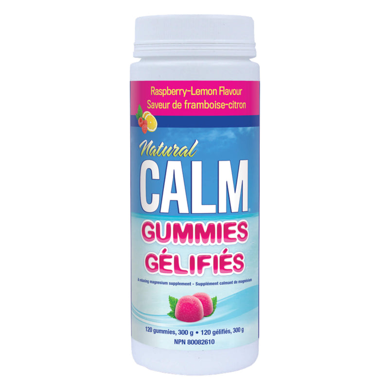 Bottle of Natural Calm Gummies 120 Gummies