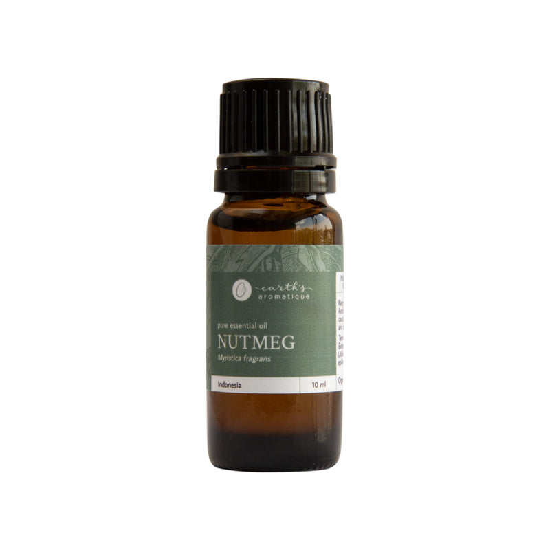 Earth's Aromatique - Nutmeg 10 mL Essential Oil | Optimum Health Vitamins, Canada