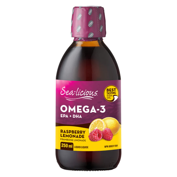 Sea-licious Omega-3 RaspberryLemonade 250ml