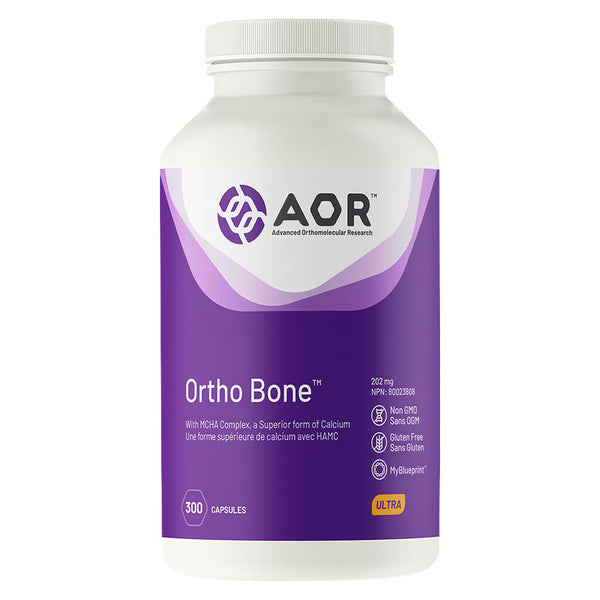 Bottle of AOR Ortho-Bone 300 Capsules