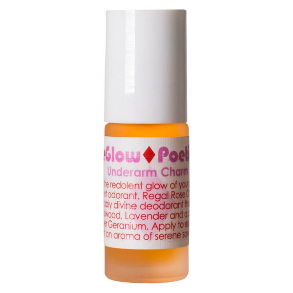 Roller Bottle of Living Libations Poetic Pits RoseGlow 5 Milliliters