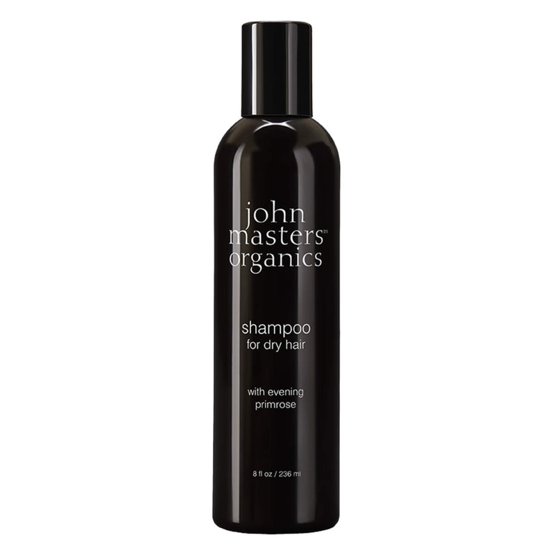 Bottle of John Masters Organics Shampoo for Dry Hair with Evening Primrose 8 Ounces