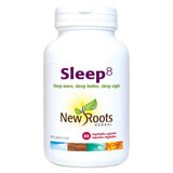 Bottle of New Roots Sleep 8 60 Vegetable Capsules