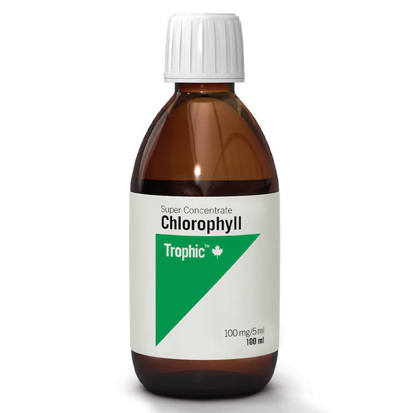 Bottle of Super Concentrate Chlorophyll 100 Milliliters
