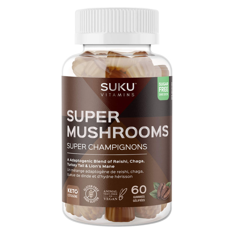 SukuVitamins SuperMushrooms 60Gummies