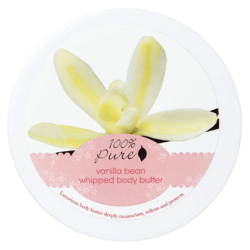 100%Pure WhippedBodyButter VanillaBean 3.4oz