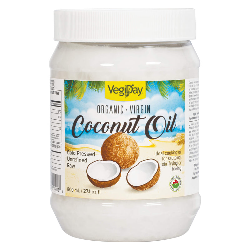 VegiDay OrganicVirginCoconutOil 800ml/27.1floz