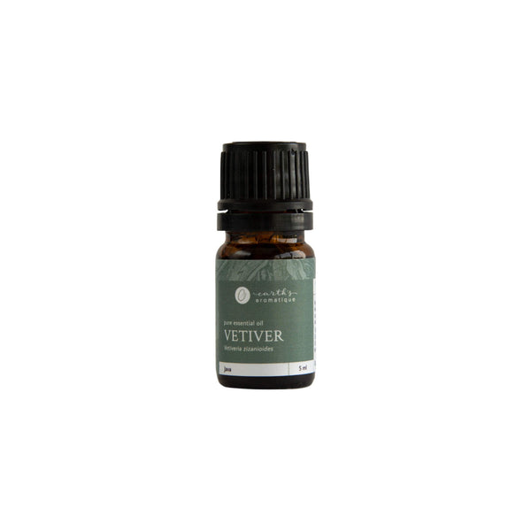 Earth's Aromatique - Vetiver 5 mL Essential Oil | Optimum Health Vitamins, Canada