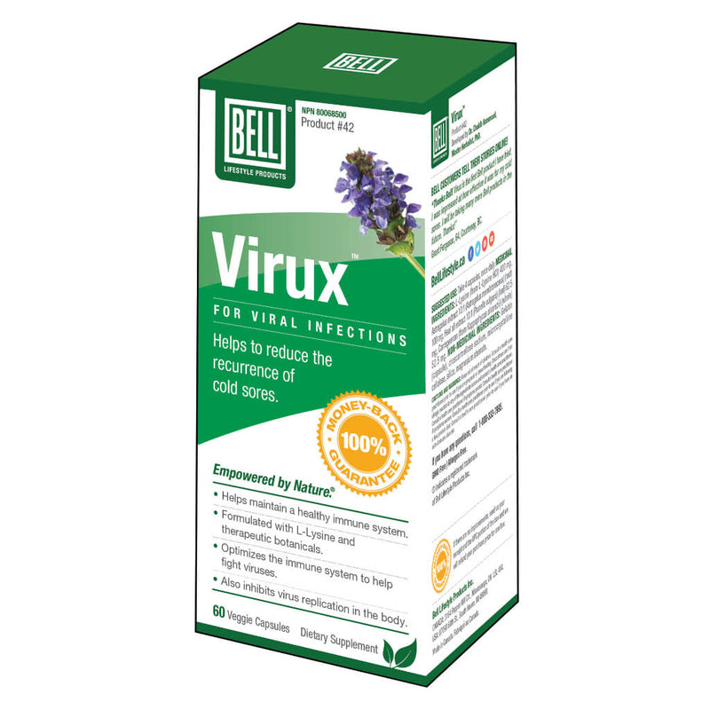 Box of Bell Virux 60 Capsules