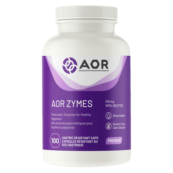 AOR AORZymes 516mg 100GastricResistantCaps