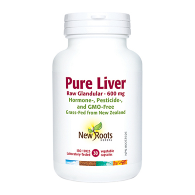NewRoots PureLiver 600mg 30VegetableCapsules