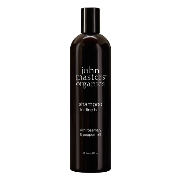 Bottle of John Masters Volumizing Rosemary & Peppermint Shampoo For Fine Hair 473 mL