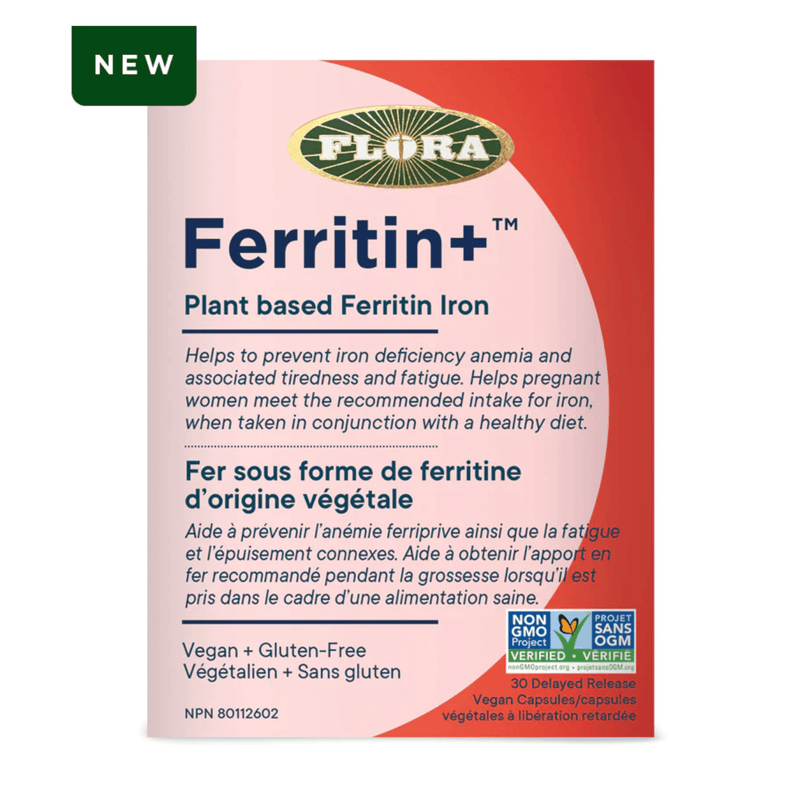 Flora Ferritin+ 30DelayedReleaseVeganCapsules