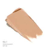 Swatch of Jane Iredale Enlighten Plus Under Eye Concealer Number 1 Neutral Peach SPF 30