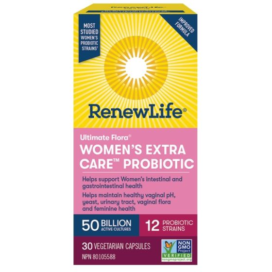 RenewLife UltimateFlora Women'sExtraCareProbiotic 30VegetarianCapsules